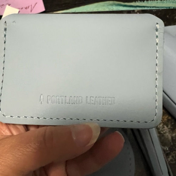 Portland Leather Goods Glacial lot Penny Pouch, Heart Pouch, Tassel & Lovebug - Picture 3 of 7